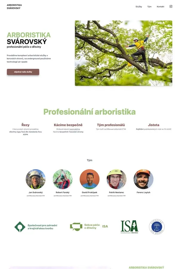 Arboristika Svarovský